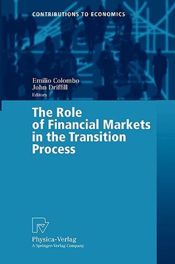 the role of financial markets in the transition process (en Inglés)
