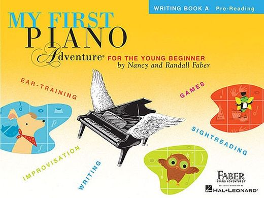 my first piano adventure,writing book a (in English)