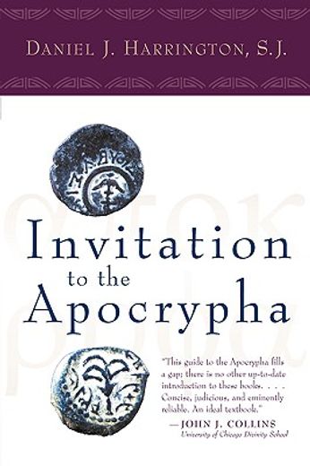 invitation to the apocrypha (en Inglés)