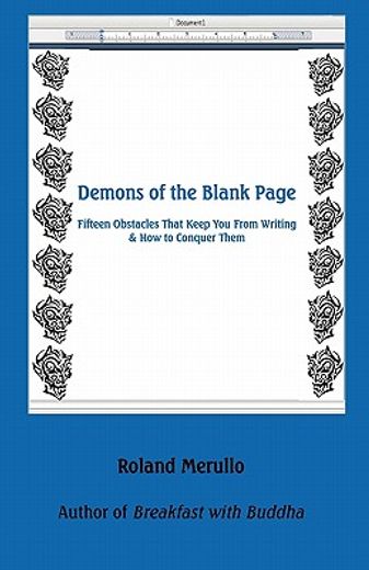 demons of the blank page (in English)