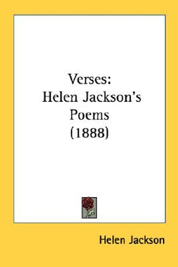 verses,helen jackson`s poems