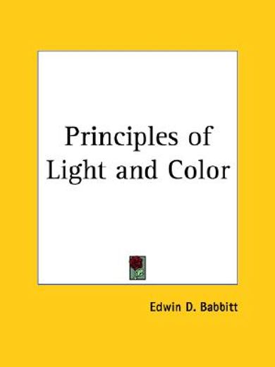 the principles of light and color,(1878)
