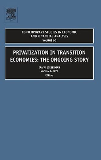 privatization in transition economies,the ongoing story