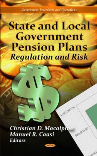 state and local government pension plans (in English)