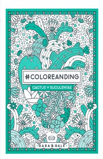 #Coloreanding. Cactus y Suculentas
