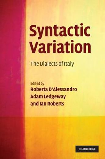 syntactic variation,the dialects of italy