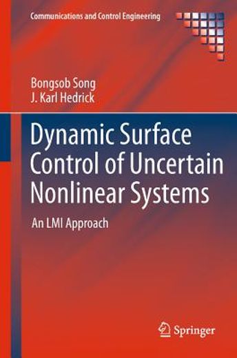 dynamic surface control of uncertain nonlinear systems,an lmi approach