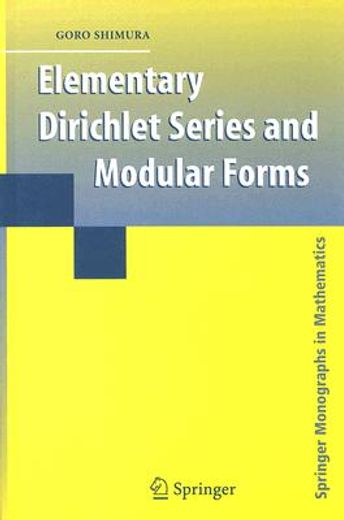elementary dirichlet series and modular forms