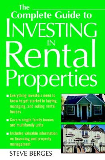 the complete guide to investing in rental properties (en Inglés)