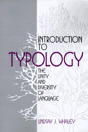 introduction to typology,the unity and diversity of language