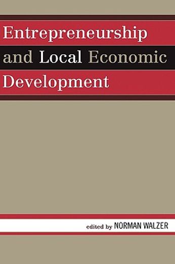 entrepreneurship and local economic development