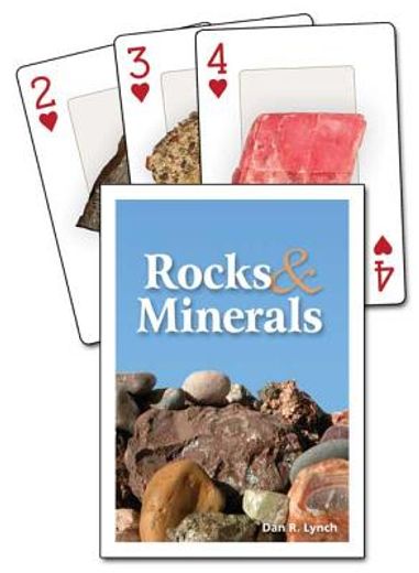rocks & minerals playing cards (en Inglés)