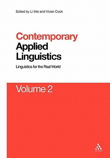 contemporary applied linguistics,linguistics for the real world