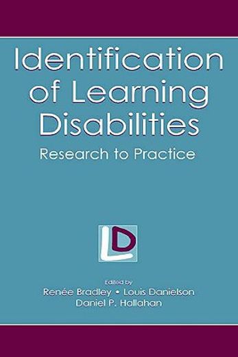 identification of learning disabilities,research to policy