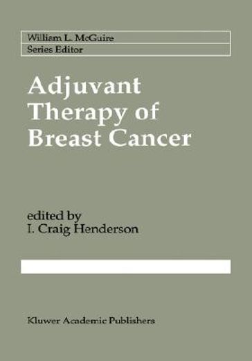 adjuvant therapy of breast cancer (in English)