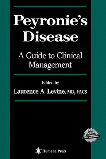 peyronie´s disease,a guide to clinical management
