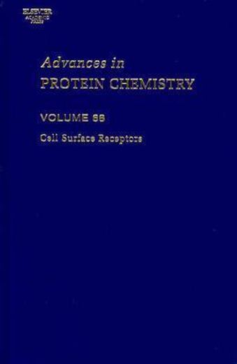 advances in protein chemistry,cell surface receptors