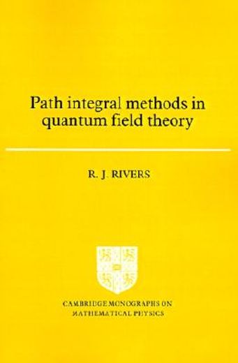 Path Integral Methods in Quantum Field Theory Paperback (Cambridge Monographs on Mathematical Physics) (en Inglés)