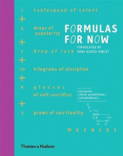 Formulas for Now (en Inglés)
