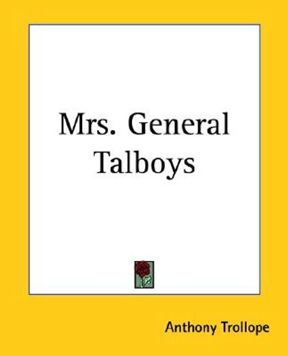 mrs. general talboys