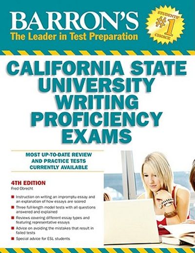 barron´s how to prepare for the california state university writing proficiency exams