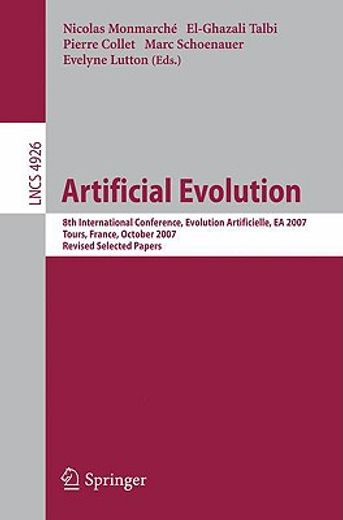 artificial evolution,8th international conference, evolution artificielle, ea 2007 tours, france, october 29-31, 2007, re