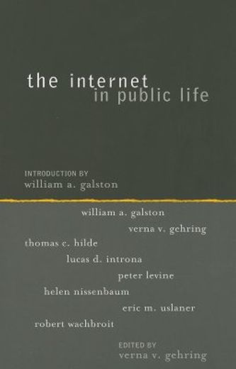 the internet in public life