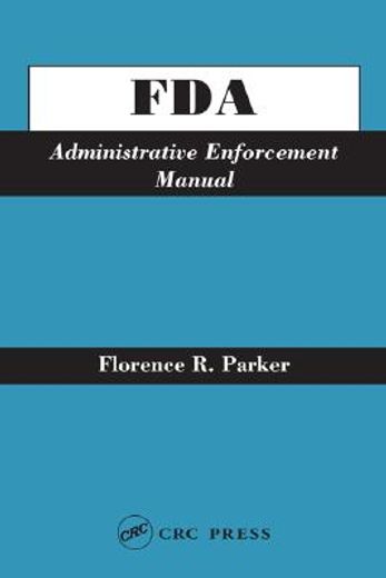 fda administrative enforcement manual
