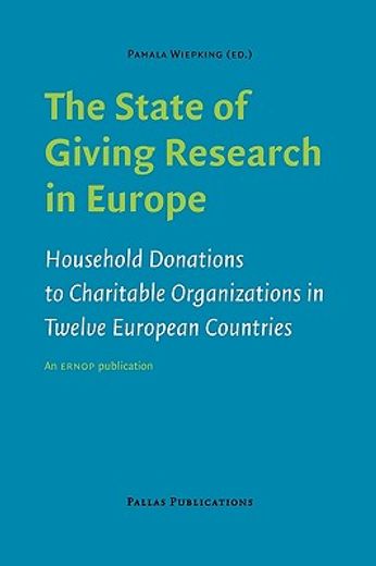 the state of giving research in europe,household donations to charitable organizations in twelve european countries