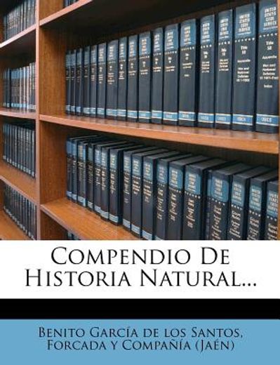 compendio de historia natural...