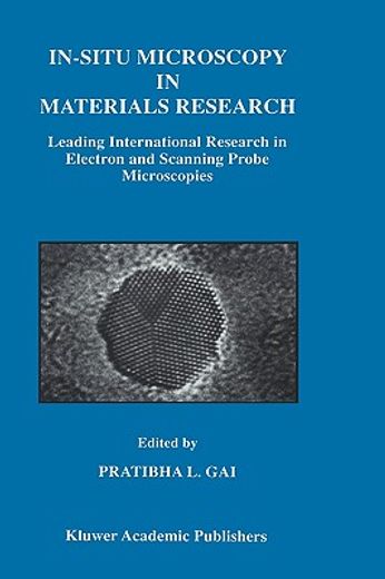 in-situ microscopy in materials research (en Inglés)