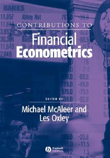 contributions to financial econometrics (en Inglés)