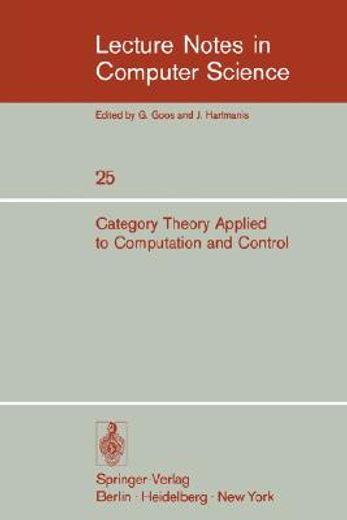 category theory applied to computation and control