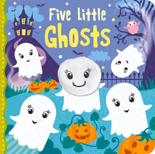 Five Little Ghosts (Finger Puppet Books) (en Inglés)