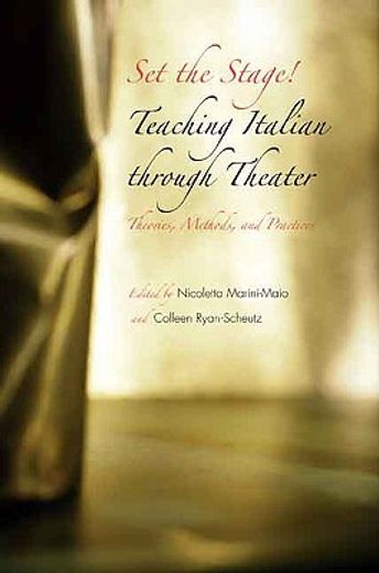 set the stage!,teaching italian through theater