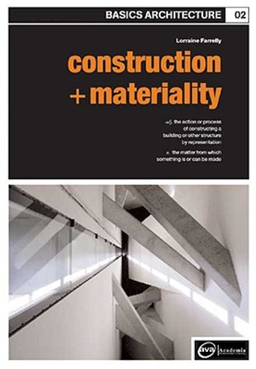 basics architecture,construction & materiality (en Inglés)