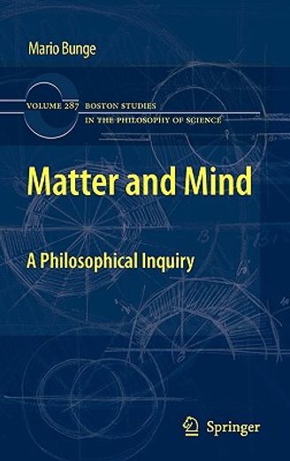matter and mind,a philosophical inquiry