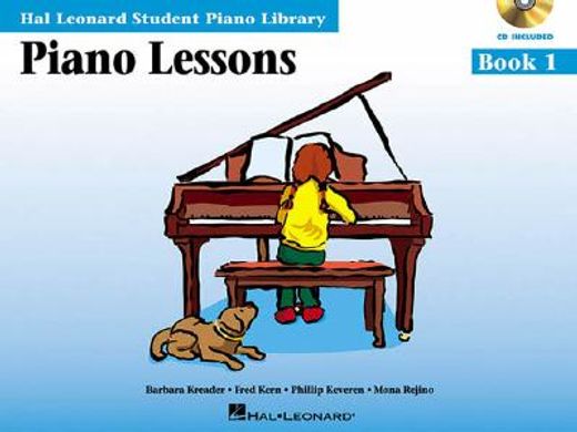piano lessons,book 1 (en Inglés)