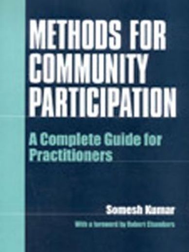 methods for community participation,a complete guide for practitioners