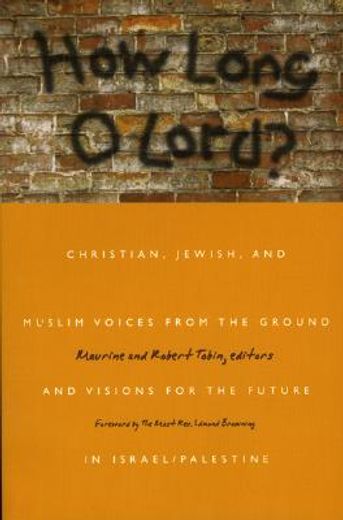 how long o lord?,voices from the ground and visions for the future in israel/palestine