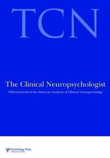 Proceedings of the International Conference on Behavioral Health and Traumatic Brain Injury: A Special Issue of the Clinical Neuropsychologist (en Inglés)