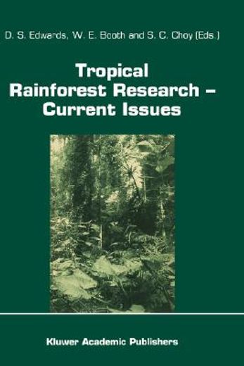 tropical rainforest research - current issues (en Inglés)