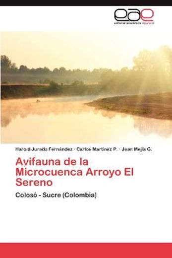 avifauna de la microcuenca arroyo el sereno (in Spanish)
