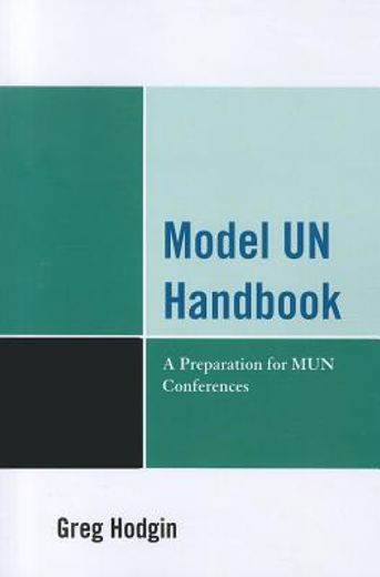 model un handbook,a preparation for mun conferences