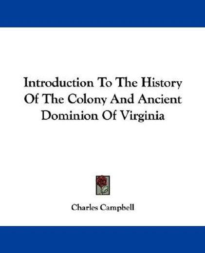 introduction to the history of the colon