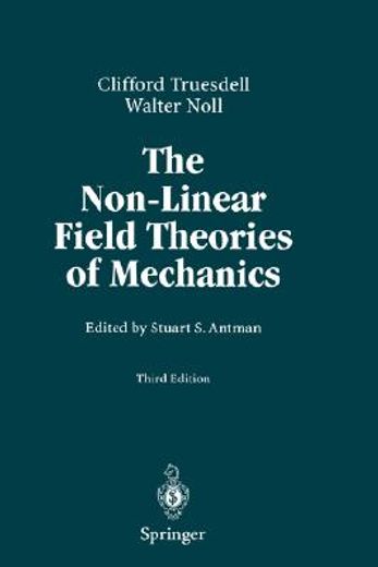 the non-linear field theories of mechanics