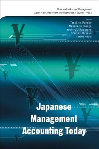 Japanese Management Accounting Today (en Inglés)