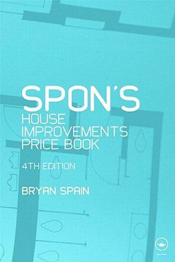 spon´s house improvements price book