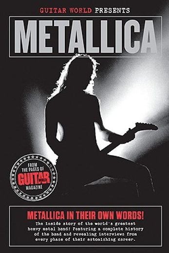 guitar world presents metallica (en Inglés)