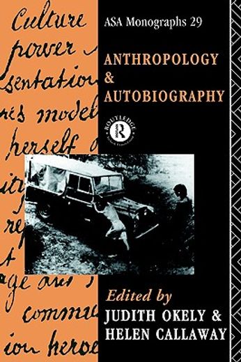 anthropology and autobiography